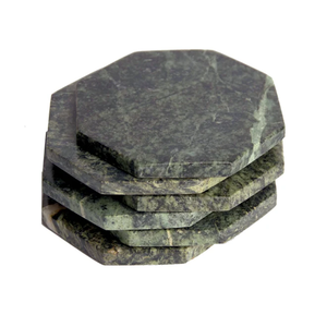 Juego de Posavasos de Mármol de Lujo, Ecológicos, Duraderos, Lavables, de Piedra Natural para Uso Doméstico - Product Image 3