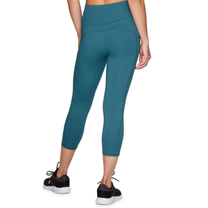Leggings pour femmes personnalisés, respirants, tricotés, taille haute, avec un design tendance, en coton/fibre de bambou, vente en gros de leggings pour femmes - Product Image 2