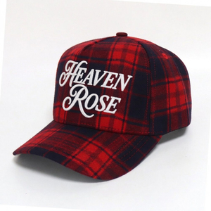 Gorra de Béisbol Personalizada con Bordado a Cuadros, Estilo Urbano, Unisex, de Franela, Tipo Snapback, Venta al Por Mayor, OEM, B2B, MOQ Bajo - Product Image 2