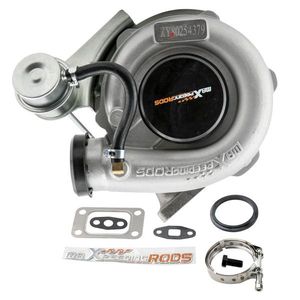 Turbocompresseur T04E T3/T4 Billet avec compresseur et soupape de décharge interne V-Band pour systèmes de réglage moteur - Product Image 1