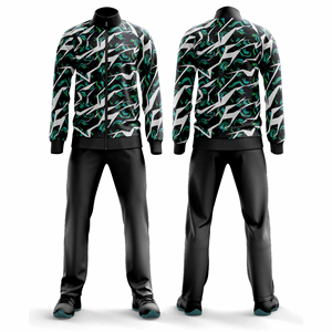 Traje Deportivo Personalizado para Equipos, Chaqueta con Cremallera Completa y Pantalones Jogger, para Hombres y Mujeres, Rendimiento Atlético, Venta al Por Mayor de Fábrica - Product Image 3