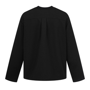 Men's Knitted <b>Henley</b> Pullover Regular Fit Button Up Collar Casual <b>Long</b> <b>Sleeve</b> Solid Color Autumn Wear - Product Image 5