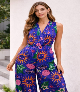 Mono de poliéster para mujer, informal, sin mangas, venta al por mayor al mejor precio - Product Image 2