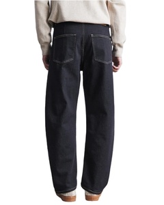 2025 Luxury New Trend Selvedge Plaid <b>Jeans</b> <b>Men</b> Custom <b>High</b> Quality Loose Fit Straight Mid <b>Waist</b> Designer Business Casual Pants - Product Image 3