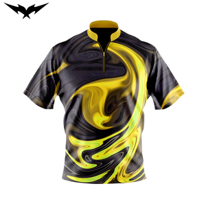 Camisetas de boliche personalizadas al por mayor, totalmente sublimadas, hechas a medida, 100% poliéster, para unisex, jersey premium personalizado. - Product Image 3