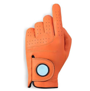 Gants de golf Signature Premium Cabretta anti-UV avec fentes pour les doigts, ultra doux, adhérence professionnelle, main gauche, fabrication OEM, livraison directe d'usine - Product Image 2