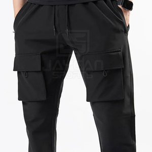 Pantalon de survêtement décontracté pour homme, tissu doux et confortable, cordon de serrage réglable, coupe ajustée, idéal pour un look moderne au quotidien. - Product Image 6