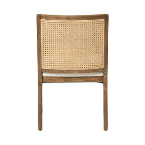 Chaise de salle à manger en teck massif, meubles en bois naturel écologiques pour café, maison, bar, appartement, villa, hôtel, complexe hôtelier - Product Image 4