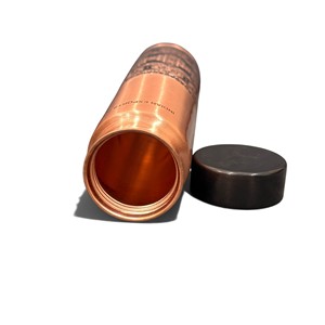 Bouteille en cuivre gravée traditionnelle, exportée par Indian exports international. (Cuivre pur certifié) - Product Image 5