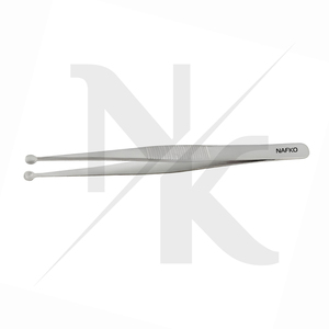High Quality Custom Made Stainless Steel Bead Ball Holding Tweezers 150mm Ball Holder Piercing <b>Tool</b> Durable Tweezers Manufacture - Product Image 2