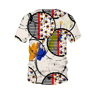 Camiseta con Gráfico Tribal Dorado, Jersey de Sublimación Degradado de Lujo, Ropa Deportiva y Casual de Alto Rendimiento para Hombre - Product Image 5