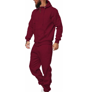 Survêtements d'hiver personnalisés OEM en gros, ensembles 2 pièces de jogging fitness avec logo imprimé sur mesure, design rayé, tenues de sport - Product Image 4