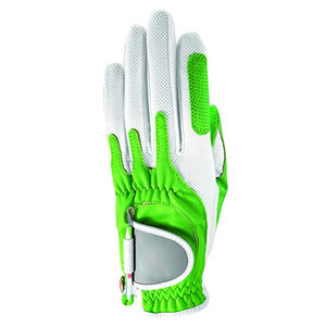 Gants de golf de haute qualité, doux, solides, en cuir bicolore, respirants, avec logo personnalisé, protection UV, adaptés à toutes les conditions météorologiques - Product Image 2