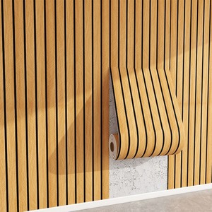 Paneles de Pared Autoadhesivos 3D con Diseño de Listones de Madera, Paneles Decorativos para Paredes de Dormitorio - Product Image 4