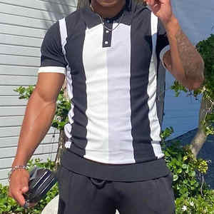 Camisetas Polo de Manga Corta para Caballero, Tejidas, Deportivas, Casuales, de Moda, de Alta Calidad para Verano, con Estampado Personalizado, 100% Algodón - Product Image 6