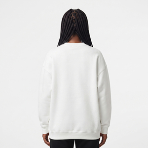 Sudadera PHANTOM IMPEX para Mujer, Cuello Redondo, 100% Algodón, Tejido de Punto, Manga Larga, Color Sólido, Ropa de Invierno, Transpirable, Estilo Urbano, Talla Grande - Product Image 5