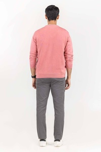 Pull en laine/acrylique personnalisé avec logo et marque, nouvelle tendance, col rond pour homme, tricoté, respirant, chaud pour l'hiver, décontracté - Product Image 2