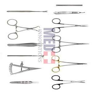 Juego de instrumentos de cirugía general de 78 piezas Fuente de alimentación manual de acero inoxidable la base de los instrumentos quirúrgicos - Product Image 3