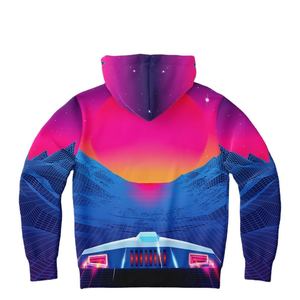 HAMIO SPORTS Sudadera Completa Casual de Verano para Mujer, Estilo Retro Futurista de los 80, Tejido Sólido, 100% Algodón Ecológico, Anti-Pilling - Product Image 5