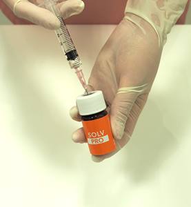 Solution en gros Solv Pro Solution-B 10ml en flacon de verre, solution d'hypochlorite de sodium, matériel dentaire du Japon - Product Image 3