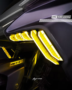 Luces Intermitentes LED Dinámicas DRG-TUL AJ LIGHT DESIGN 2026, 2 Lentes, para Motocicleta, Mejora de Rendimiento, Garantía de 12 Meses - Product Image 2