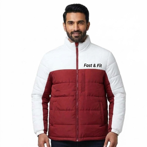 Custom Design <b>Long</b> Canvas Stand Collar Windbreaker Outdoor Bubble <b>Coats</b> Plus Size <b>Puffer</b> Jacket High Quality <b>Men</b> Jackets - Product Image 4