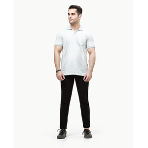 Camisetas Polo para Hombre al por Mayor, 100% Algodón, Diseño a Rayas, Ropa Deportiva para Golf, Camisetas Polo Personalizadas para Hombre - Product Image 2