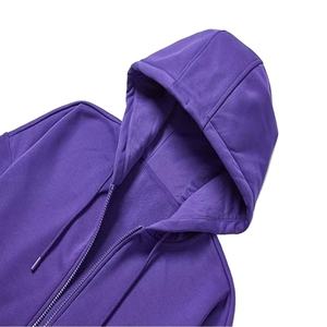 Nouveauté 2026 : Sweat à capuche zippé unisexe en tissu doux de haute qualité, respirant, coupe oversize, personnalisable, idéal pour l'hiver – Vente en gros - Product Image 4