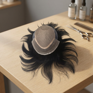 Mirage <b>Front</b> Lace Human hair toupee <b>Wig</b> for men <b>wigs</b> <b>wigs</b> human hair lace <b>front</b> medical <b>wig</b> perrugue homme lace <b>front</b> <b>wigs</b> tap - Product Image 3