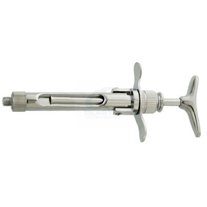 CLASTY INSTRUMENTS Seringue dentaire auto-aspirante en acier inoxydable, manuelle, réutilisable, autoclavable, certifiée CE, instrument de classe I - Product Image 4