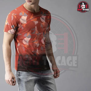 Camiseta de sublimación de estilo personalizado para hombre, la mejor calidad hecha en Pakistán, ropa informal para exteriores, producto superior, camiseta para hombre - Product Image 4