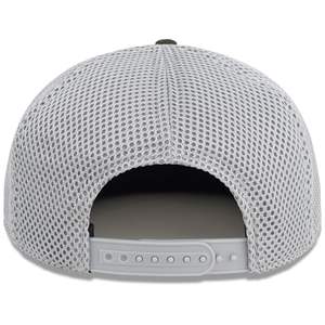 Gorras de Béisbol Personalizadas de Alta Calidad, 5 Paneles, Bordado 3D, Acrílico y Lana, Visera Plana, Cierre a Presión - Product Image 4