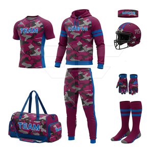 Uniformes de Fútbol 7V7 Personalizados para Adultos, Alta Calidad, Reversibles, Transpirables, Servicio OEM, Uniforme al por Mayor, Casco, Bolsa - Product Image 3