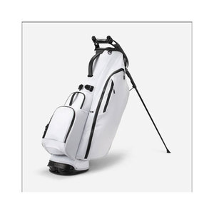 Sac de golf en nylon de couleur unie, multi-compartiments, fermeture éclair, imperméable, sac à bandoulière pour adulte - Product Image 1