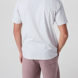 Men Fashionable Casual T Shirt Relaxed Fit Street Style OEM Service Design Men T Shirt With Turn <b>Down</b> Collar Outdoor Design 2026 - Product Image 5