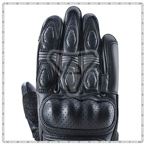 Gants de moto en cuir MAXLER unisexes haute durabilité, confortables, coupe longue, avec couleur et logo personnalisables pour la saison hivernale - Product Image 5
