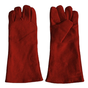 Guantes de Soldadura de Cuero Vacuno de Alta Calidad, Guantes de Seguridad de Alto Rendimiento, Función Ignífuga, Equipo de Protección Personal - Product Image 3