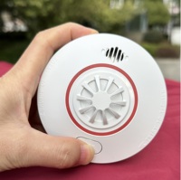Sistema de Alarma con Detector Térmico Independiente Portátil, Carcasa de ABS, Batería de Litio de Larga Duración (10 Años), Sonido y Luz, DC3V, para el Hogar