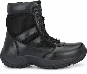 High End Leather Boots For Men Premium Finish Lace Up Outdoor Boots With Strong Rubber Sole Comfortable Fit For Long Hours - Product Image 2