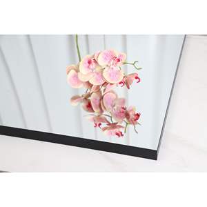 Miroir mural arqué moderne 24\" 36\" avec cadre profond, miroir de coiffeuse pour salle de bain, salon, cheminée, manteau de cheminée, salle à manger, en métal - Product Image 6