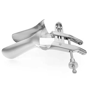 Espéculo Vaginal Manual Reutilizable de Acero Inoxidable, Doble Hoja, Apertura Paralela, Instrumento Quirúrgico de Ginecología, Certificado CE - Product Image 1