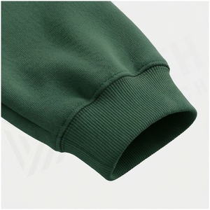 Conjunto Deportivo para Mujer, Sudadera con Capucha y Cremallera Verde, Pantalones Jogger, Color Sólido, Manga Larga, Otoño, 100% Algodón - Product Image 6