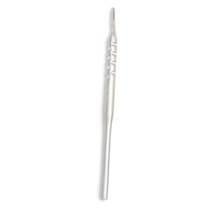 Manche de scalpel n°5 rond droit 14,5 cm, instrument chirurgical dentaire, outil de coupe de précision, ensemble professionnel - Product Image 3