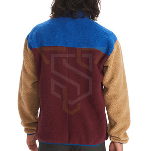 New Arrival Sustainable <b>Men</b> <b>Sherpa</b> Fleece Winter <b>Jacket</b> Oversized Best Selling <b>Men</b> <b>Sherpa</b> Fleece <b>Jacket</b> - Product Image 4