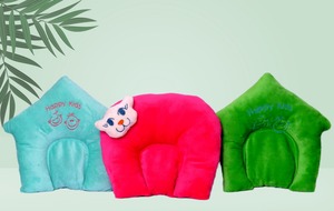 Almohada para Bebé con Semillas de Mostaza, Relleno de Algodón Suave, Cojín de Soporte para la Cabeza del Bebé, Anti-Pliegues en la Cabeza, Ropa de Cama para Recién Nacidos, Almohada Confortable - Product Image 3