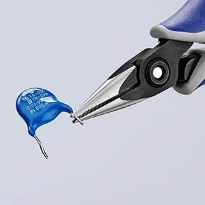 Alicates Electrónicos KNIPEX 34 52 130, Mordazas Semicirculares Cruzadas, Alicates de Punta Fina de Precisión de 5.25 Pulgadas para Ensamblaje Electrónico - Product Image 2