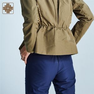 Pantalones Deportivos de Poliéster para Mujer, Transpirables, de Cintura Media, con Rasgaduras, para Primavera, ODM - Product Image 6