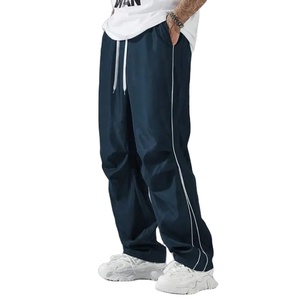 <b>Jogger</b> Wholesaler <b>Slim</b> Fit Track Pants Gym Wear Sports Athletic Bottom Side Pocket Dark 100% Cotton Drawstring Closure - Product Image 6