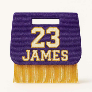 กระเป๋าโท้ทสไตล์โบฮีเมียนทำมือประดับลูกปัด พร้อมปักโลโก้ตามสั่ง กระเป๋าใส่เหรียญประดับลูกปัด แฟชั่นสำหรับผู้หญิง มีหลายขนาดสำหรับโปรโมชั่น - Product Image 4