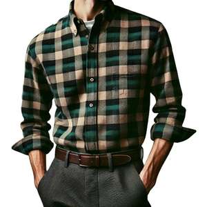 <b>Men's</b> Casual Fleece Winter Shirts : Warm <b>Long</b> <b>Sleeve</b> <b>Tops</b> <b>for</b> Wholesale - Product Image 1